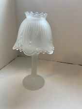 Partylite Brand Clairmont Frosted Fairy Light Candle Holder picture