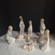 Lladro Children’s Nativity Set 8 Pieces No boxes picture