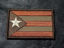 PUERTO RICO FLAG HOOK FASTENER PATCH (PR1) BY MILTACUSA picture