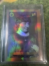 2024 Pieces Of The Past #B-112 Helen Keller Gold Refractor /10 picture