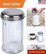 Glass Sugar Shaker Dispenser Pourer, 5.5 inch picture