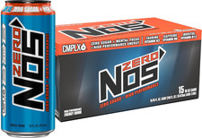 NOS Zero Sugar: High Performance Energy Drink. 16 Fl Oz picture