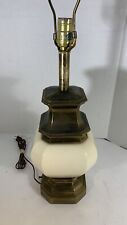 Vintage Stiffel Brass Porcelain Table Lamp picture