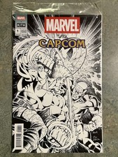 Kith Marvel vs Capcom #1 Guile Captain America Black & White Variant RARE Sealed picture
