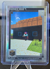 Panini 2024 Minecraft /475 Crafting Chronicles #102 Planks Serial #169 picture