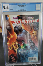 JUSTICE LEAGUE #41 CGC 9.6 GRADED DC 52 COMICS 1ST FULL APPEARANCE OF GRAIL picture