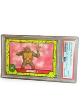 1990 Topps Ireland TMNT Raphael #17 PSA 10 GEM MINT Hero Turtles TMHT picture
