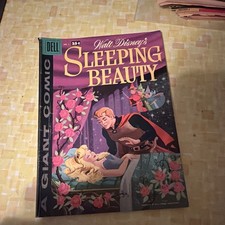 Walt Disney’s Sleeping Beauty #1 Dell Comics 1959 25¢ Giant Silver Age Disney picture