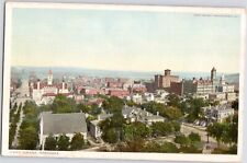 c 1920s Omaha, Nebraska Bird's Eye View Aerial Vintage Postcard picture