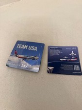 2022 Delta Air Lines TEAM USA A330-900neo | #74 | Beijing Olympics | Pilot Card picture