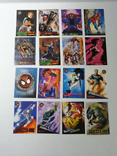 Fleer Spider-Man Premium  1996 Base Lot 16 Cards picture