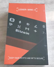 Ledger Nano X Cryptocurrency Bluetooth Hardware BTC Wallet New SEALED Onyx Black picture