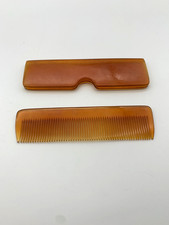 Vintage Celluloid Pocket Comb & Cover 4