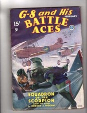G-8 Battle Aces Feb 1935 Robert J. Hogan, Frederick Blakeslee picture