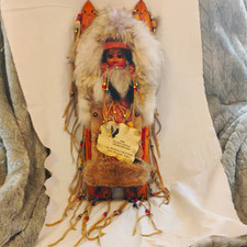 Vintage The Plains Indian Cradleboard The Buffalo Hunters Lost Cheyenne Tribes picture