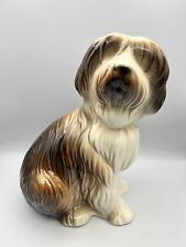 Hispania Daisa Lladro Large Ceramic Sheepdog Dog Figurine 1984 11.5