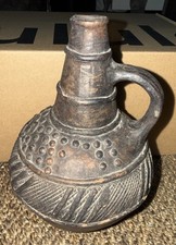 Vintage Clay Terra Cotta Pitcher Jug Pottery picture