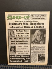 1974 Oct 28th National Close-Up Newspaper, Xaviera Hollander Happy Hooker (10U) picture