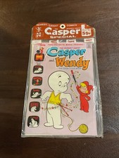1973 Harvey Comic 3-Pack SEALED Casper #168 and Wendy #6 Ghostly Trio #5 VF-NM picture