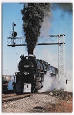 C&O 614 Chessie Safety Express Steam Train Cincinnati 1980 Postcard picture