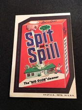 1973 Wacky Packages 3rd Series Spit and Spill, Spic and Span picture