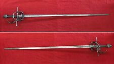 Large And Impressive Early 17th Century Swept Hilt Rapier Circa 1615 picture