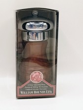 NOS William Bounds Walnut & Chrome Pepper Mill Grinder 5