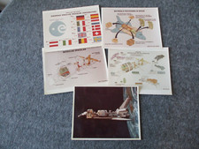 NASA MSFC SPACE SHUTTLE SPACELAB ESA PROGRAM 1ST GEN CONCEPT PHOTOS (5) -1975-78 picture