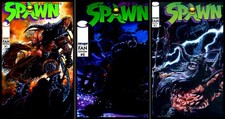 Spawn Fan Edition #1-3 Complete Set Avg. VF Condition 1st Prints (Image, 1996) picture