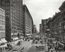 1907) State Street south from Lake Street, Chicago 8x10 Photos picture