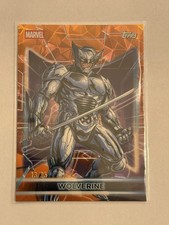 2026 Topps Neon Marvel Wolverine Orange Diamante Parallel 13/25 picture