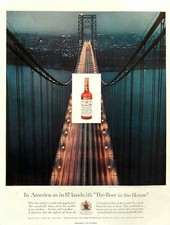 Canadian Club whisky advertisement vintage 1959 original whiskey ad picture