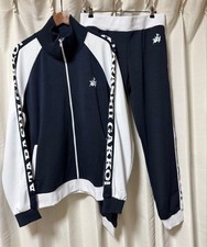 ATARASHII GAKKO School Sportswear Navy Blue XL Size Official top and bottom picture
