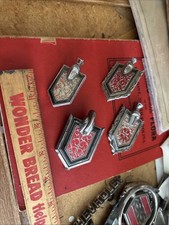 Chevy Monte Carlo Red Black Knight Crest Emblem Lot Of 4 picture