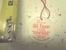 1950's GIL FAVOR Hartland 5 inch Mini Western Rider set custom Hang Tag picture