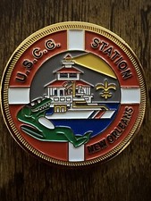 USCG Station New Orleans Challenge Coin; STA NOLA, New Canal Lighthouse picture