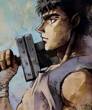 11x14 Berserk Illustration Poster Guts Ending Sequence 1997 picture
