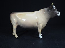 Beswick Jersey Bull Champion Dunsley Coy Boy Brown Gloss Model 1422 Vintage picture