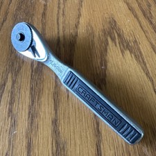 Vtg Craftsman 43764 Stainless Lifetime 1/4