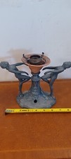 RARE Awesome  Spelter Electric Dancing Ladies Figural Lamp  1920-30  (U6) picture