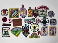 Vintage Boy Scouts Of America Patches x24 Shiloh Military Trail St Louis Council picture