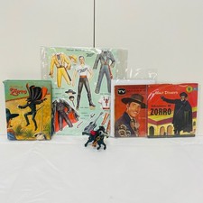 Vintage Walt Disney's Zorro Collectible Lot - 5 Pieces picture