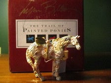 Trail Painted Ponies FETISH PONY Ornament CHRISTMAS  Rare SIGNED picture