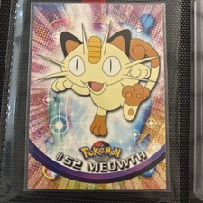 Topps Pokémon TCG Meowth 52 Holo Pokémon Topps Series 1 English picture
