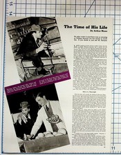 1944 Collier's Magazine Saroyan Article Old Crow Wildroot Ads Ephemera picture