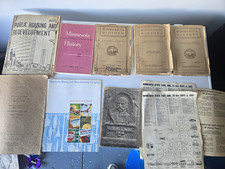 Vintage Minnesota History Ephemera Lot 1908-1960 State Fair 3M Watkins Almanac picture