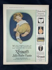 Magazine Ad* - 1923 - Kleinert's Jiffy Baby Pants - New York picture