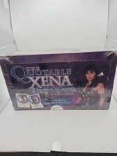 The Quotable Xena Warrior Princess Trading Cards 2 Autograph Per Box. New/Sealed picture