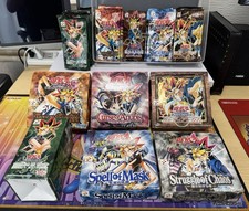 Yu-Gi-Oh Empty Booster Box & Empty Packs Set for Display (Spell of Mask, etc.) picture