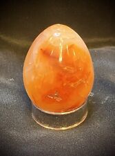 Carnelian Egg With Stand 2 Inch picture